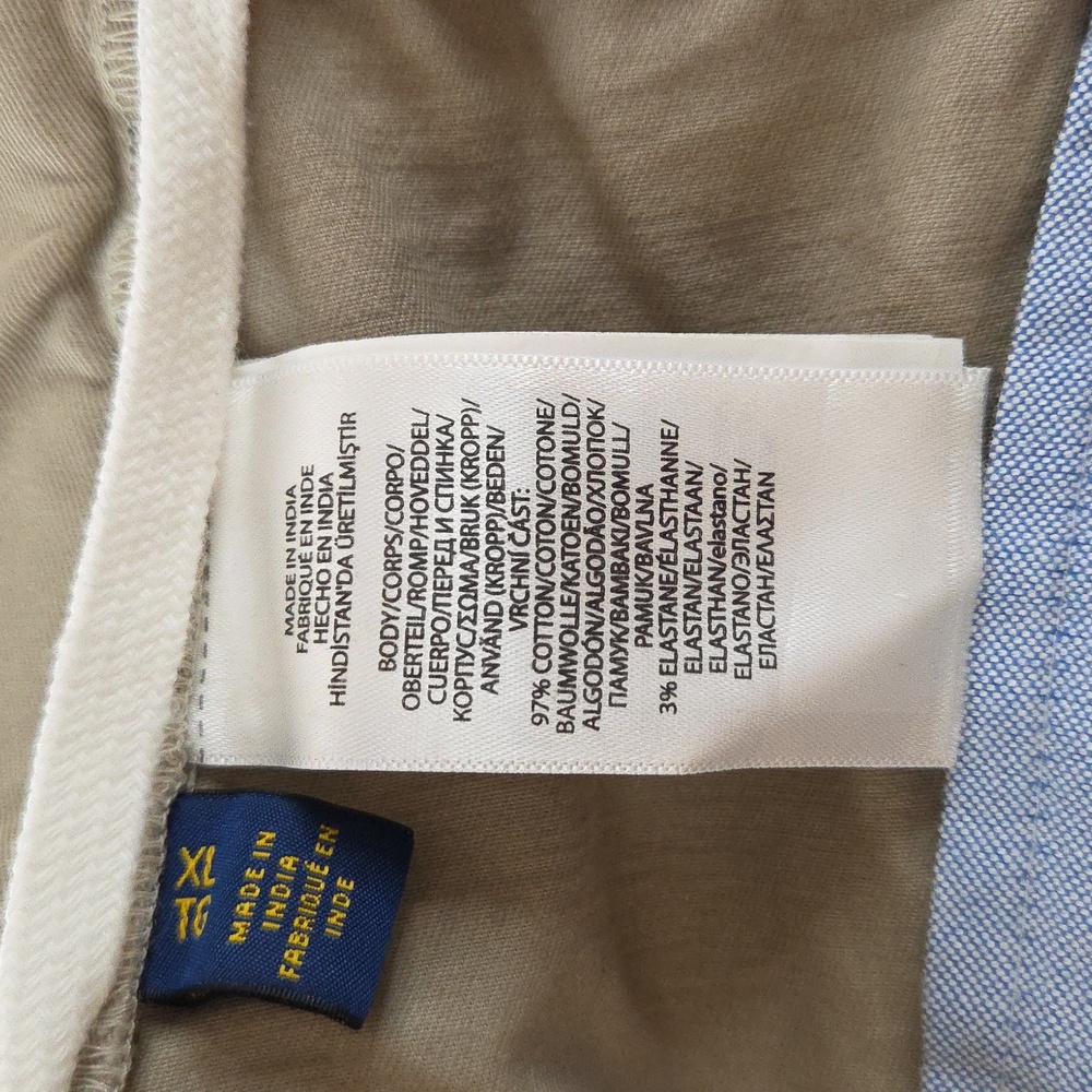 Polo by Ralph Lauren Tan Mens Stretch Classic Shorts with Classic Design XL. - Picture 10 of 16